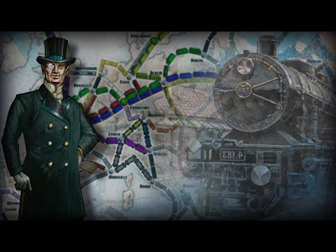 Ticket to Ride Board Game Atmosphere Music (Europe Theme, No Ambient Sound)