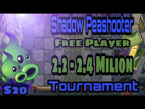 Plants vs zombie 2 arena week 137, 2.4 Milion Free Plant, pvz2 shadow peashooter tournament, s20