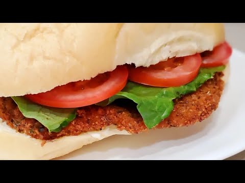 Breaded Chicken Sandwich With No Flour! So Easy! Milanesa Chicken Sandwich 🇺🇸🇧🇷🇦🇷🇮🇹