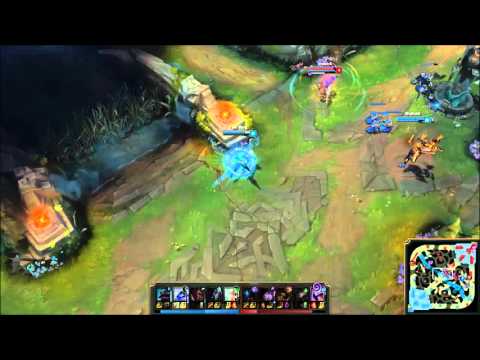 Bjergsen plays Riven | Kill Compilation | Victorious | Score - 2/4/4