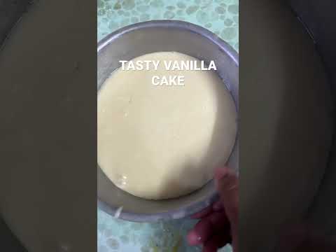 TASTY VANILLA CAKE