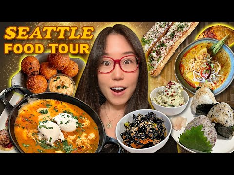 36 HOURS IN SEATTLE! Mega Food Tour & Things To Do 🎉