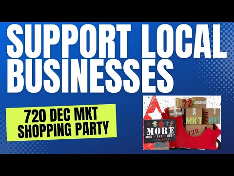 6th Annual 720 DEC MKT | Holiday Shopping Party in Akron, OH | Support Local Businesses