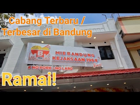 SEJAK 1960an | Baru Buka, Mie Kejaksaan Bandung