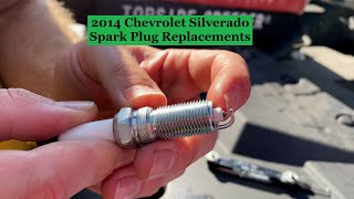 2014 Chevrolet Silverado V8 Spark Plug Replacements