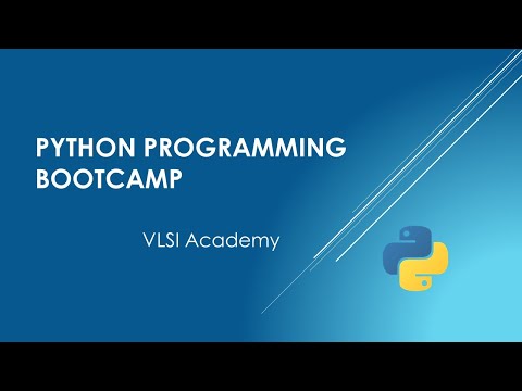 Introduction to Python course | python bootcamp