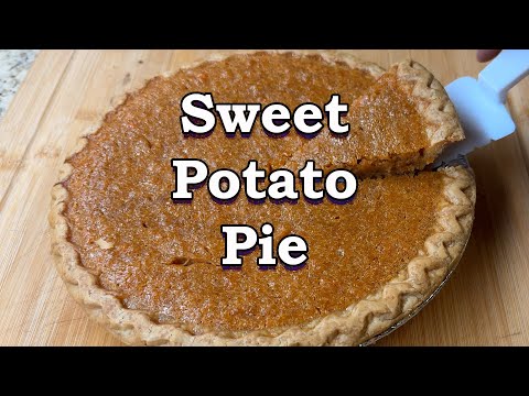 The Best Sweet Potato Pie You've Ever Had - Cooking With Mark