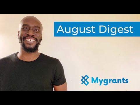 Monthly Digest - Mygrants | August 2021
