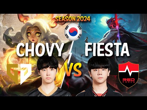 GEN Chovy vs NS FIESTA - Chovy NEEKO vs FIESTA YONE Mid - Patch 14.1 KR Ranked | lolrec