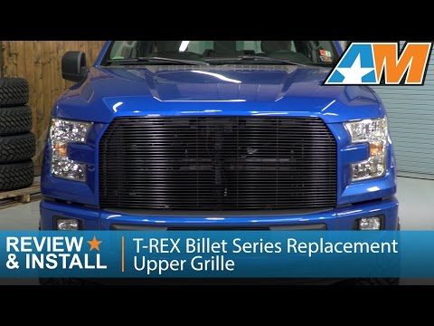 2015-2017 Ford F-150 T-REX Billet Series Replacement Upper Grille Review & Install