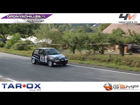 Jarosław KACZMAREK Fiat Cinquecento VK (13 i 14 runda GSMP Wyścig Górski Prządki 2015 - Korczyna)