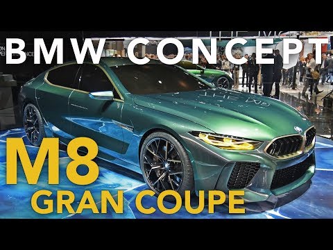 BMW M8 Gran Coupe Concept First Look - 2018 Geneva Motor Show