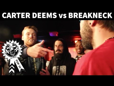 Carter Deems vs Breakneck (co-hosted by Joe Cutter & Reverse Live) - No Coast Raps | Invasion