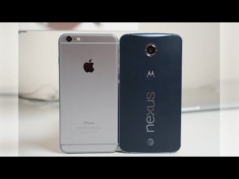 iPhone 6 Plus vs Nexus 6