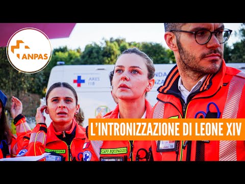 L'assistenza dei volontari Anpas all'intronizzazione di Papa Leone XIV