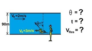 Physics - Mechanics: Relative Velocity (5 of 10) Perpendicular Motion