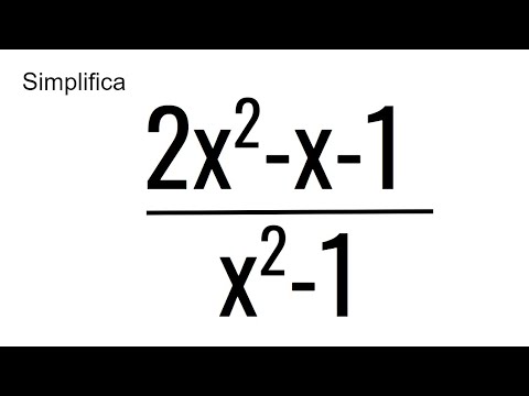 SIMPLIFICACIÓN DE UNA FRACCIÓN ALGEBRAICA. Álgebra Básica