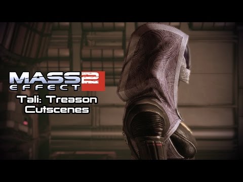 Mass Effect 2 Cutscenes | Tali: Treason [Loyalty Mission]