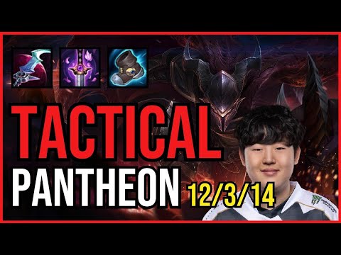 TACTICAL - PANTHEON vs. MAOKAI Support  | NA Grandmaster | PATCH 10.25
