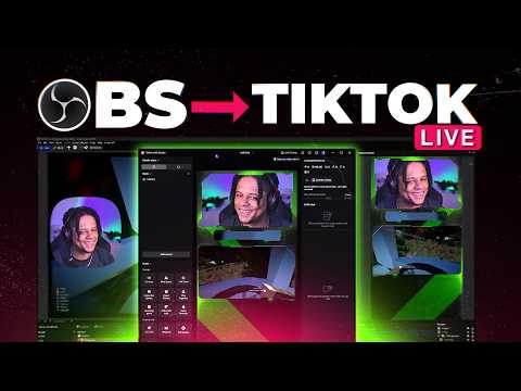 Stream to TikTok via OBS Virtual Camera