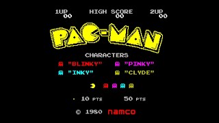 PacMan by Marco Leal for the ZX Spectrum
