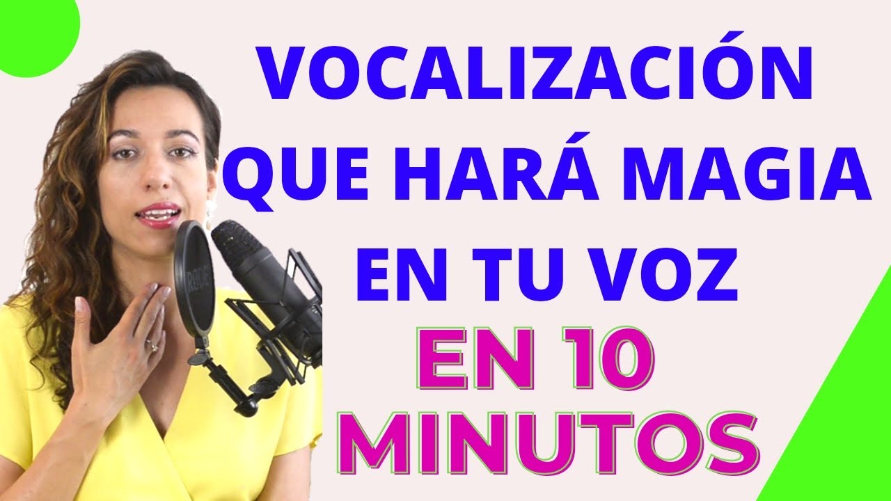 10 MINUTOS de VOCALIZACÓN que hará MAGIA en tu voz Calentamiento vocal ejercicios para cantar MEJOR