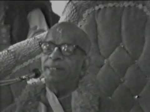 Srila Prabhupada Lecture on Srimad Bhagavatam 1.8.20(Video-not clear for 1st 3 Minutes)LA 15-4-1973
