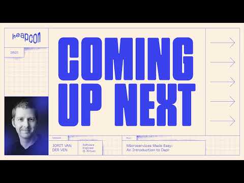 Microservices Made Easy: An Introduction to Dapr - Jorrit van der Ven