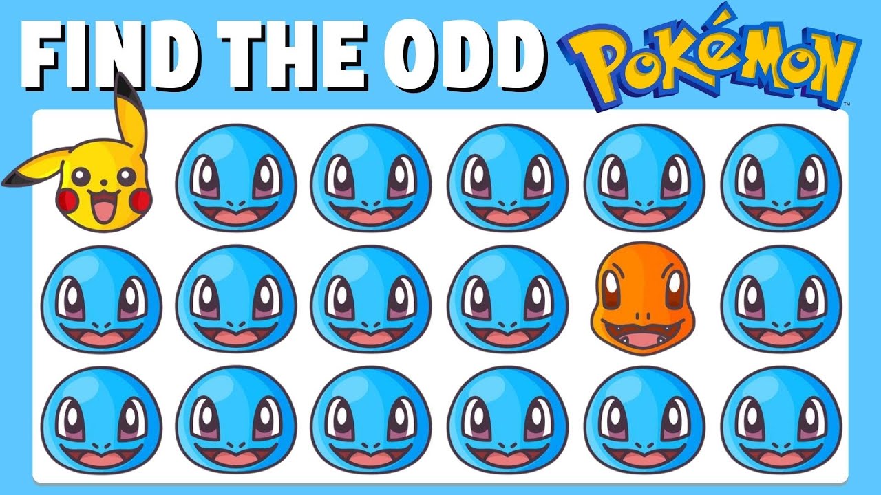 Find The Odd One Out | Pokemon Edition 🐉