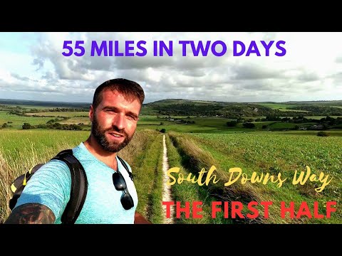 South Downs Way | Solo Hike | 100 Miles in 5 Days | The First Half: Winchester - Washington 🇬🇧