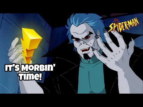 The Origin of Morbius the Vampire | Spider-Man: The Animated Series (HD)