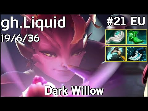 Support gh [Liquid] Dark Willow - Dota 2  7.18