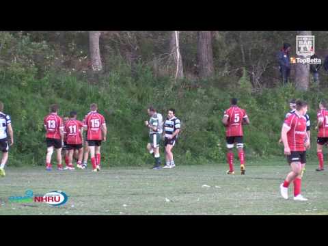 2016 NHRU Round 7 Prem1 Highlights Nelson Bay v Waratah