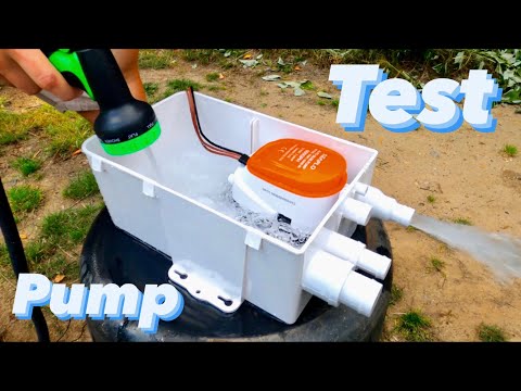 Bilge Pump Flow TEST! Small Boat Cockpit Drain Install - Sailing Meraki | Ep.42