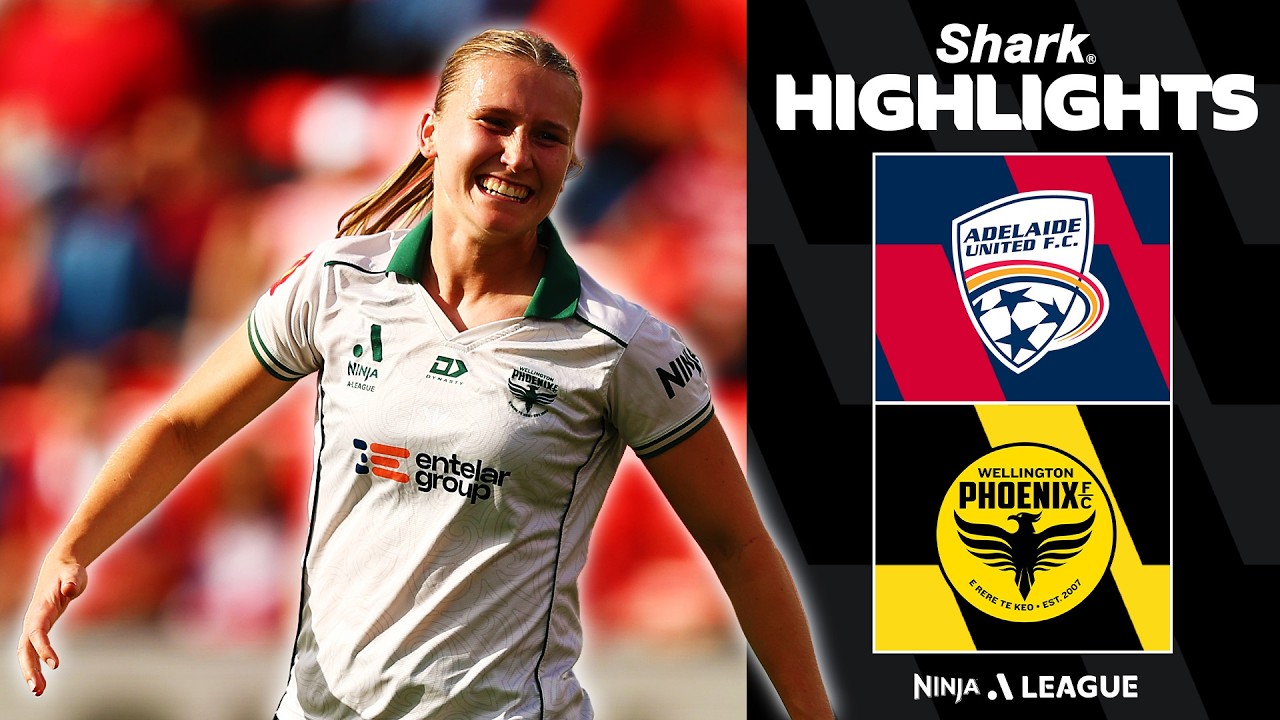 Adelaide United vs Wellington Phoenix Highlights
