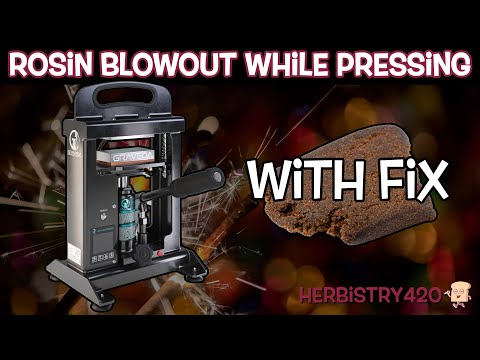 Rosin Blowout While Pressing — 5 Powerful Steps to Recover Your Rosin