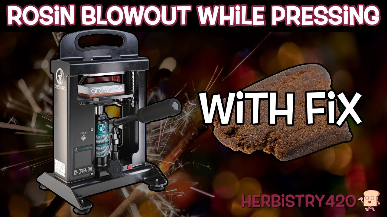 Rosin Blowout While Pressing — 5 Powerful Steps to Recover Your Rosin