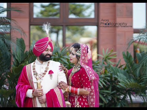Punjabi Sikh  Wedding Highlights of Gundeep & Gursharan II Arora Photography II
