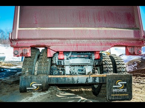 DRAMIS Mining Truck - Auto Levelling System demo -