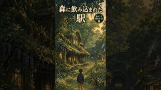 森に飲み込まれた駅で暮らす人々