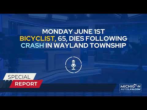 Bicyclist, 65, Dies Following Crash in Wayland Township