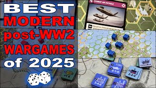 BEST Modern post-WW2 WARGAMES of 2025 | TOP 10 Best War Board Games