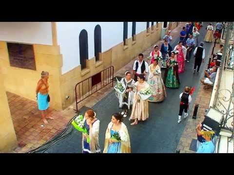 16/08/12 – Ofrenda de Flores Festes d’Agost 2012