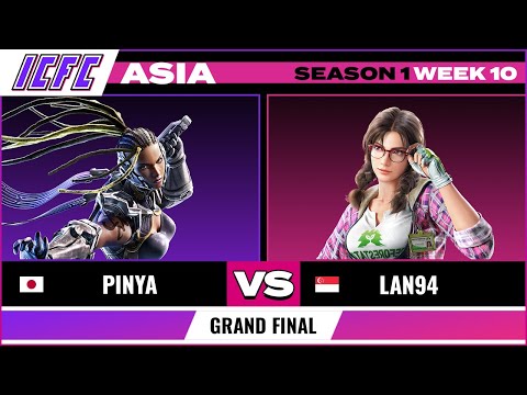 Pinya (Master Raven) vs Lan94 (Julia/Feng) ICFC ASIA: Season 1 Week 10 - Grand Final