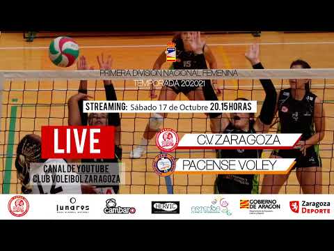Emisión en directo de Club Voleibol Zaragoza