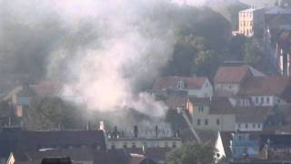 preview picture of video 'Feuer in Apolda am Morgen des 03.06.2011'