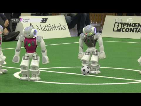 SPL: nomadZ – HULKs [RoboCup German Open 2017]