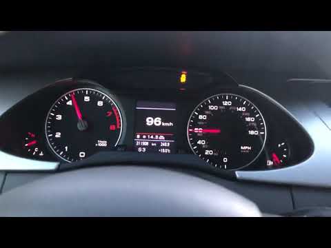 AUDI A4 B8 2010 2.0 TFSI QUATTRO Acceleration 0-100