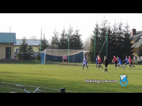 Błękitni Grzęska - Płomień Morawsko Bartłomiej Rupar na 1 do 0  (2 do 2) 29.03.2015