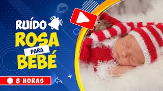 🎧 RUÍDO ROSA IDEAL PARA O SONO PERFEITO DO SEU BEBÉ 🎄 SONO TRAQUILO NO NATAL 🕒 8 HORAS 💤 PINK NOISE